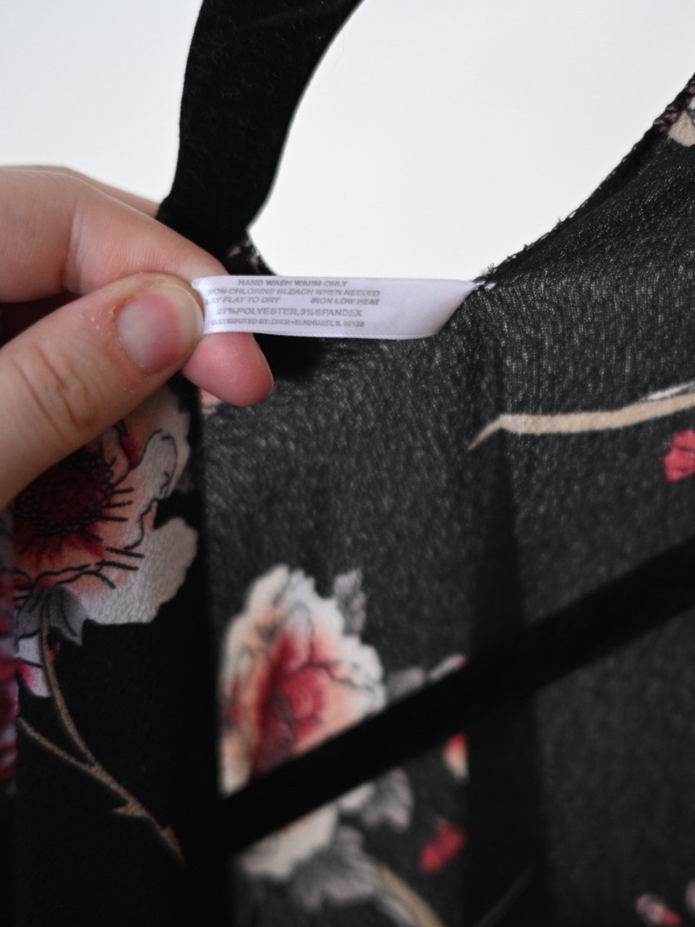 Black Floral Ruffle Kimono Jack & Missy - OS Whimsigoth Fairycore Emo - Picture 3 of 9